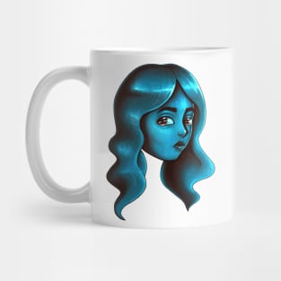 Turquoise Girl Mug